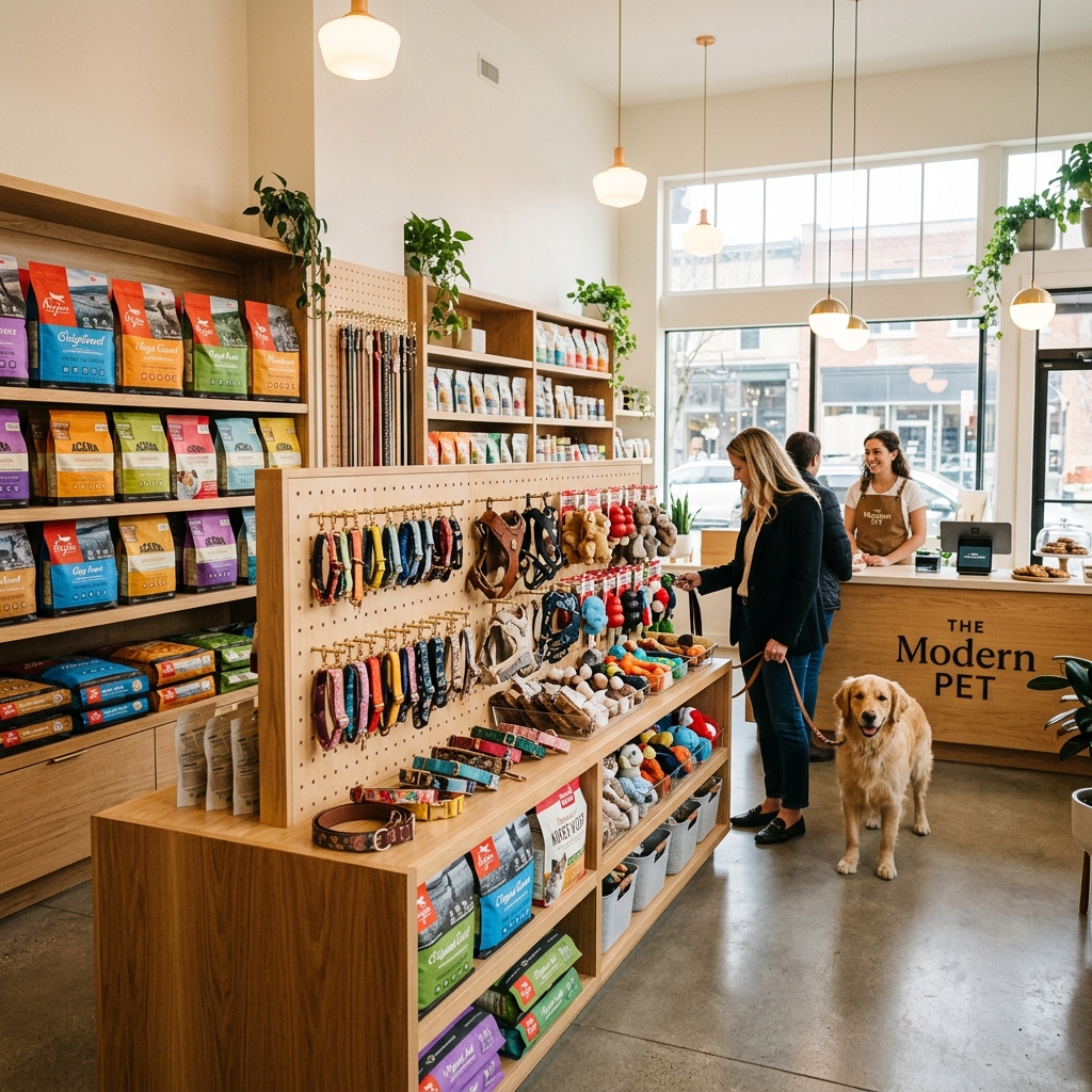 Sky Pets Store Interior